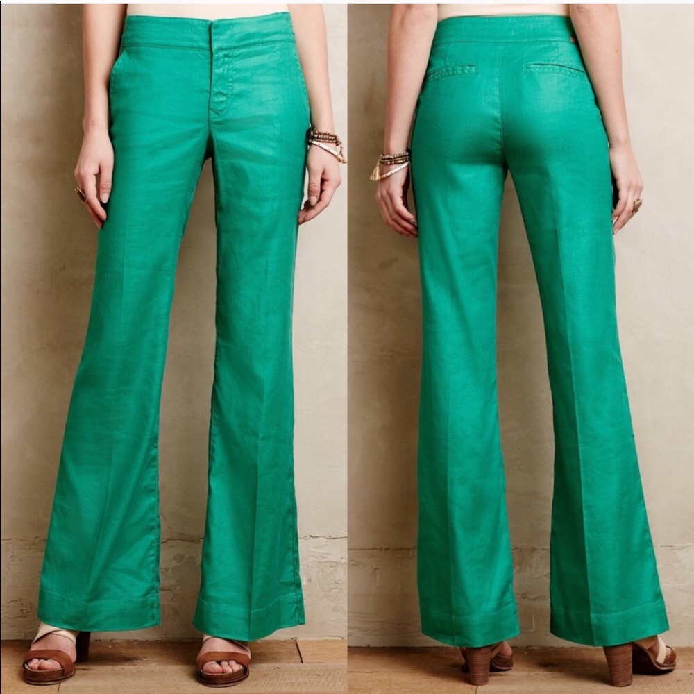 Level 99 Emerald Wide Leg Pant Size 25